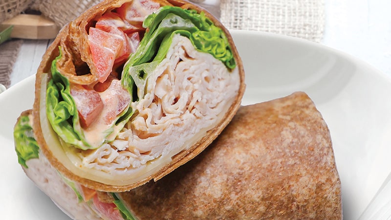Turkey Wrap Flat